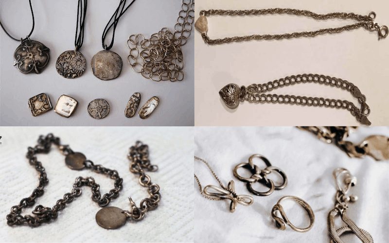 Dây Chuyền Bạc Bị Chuyển Màu Đồng