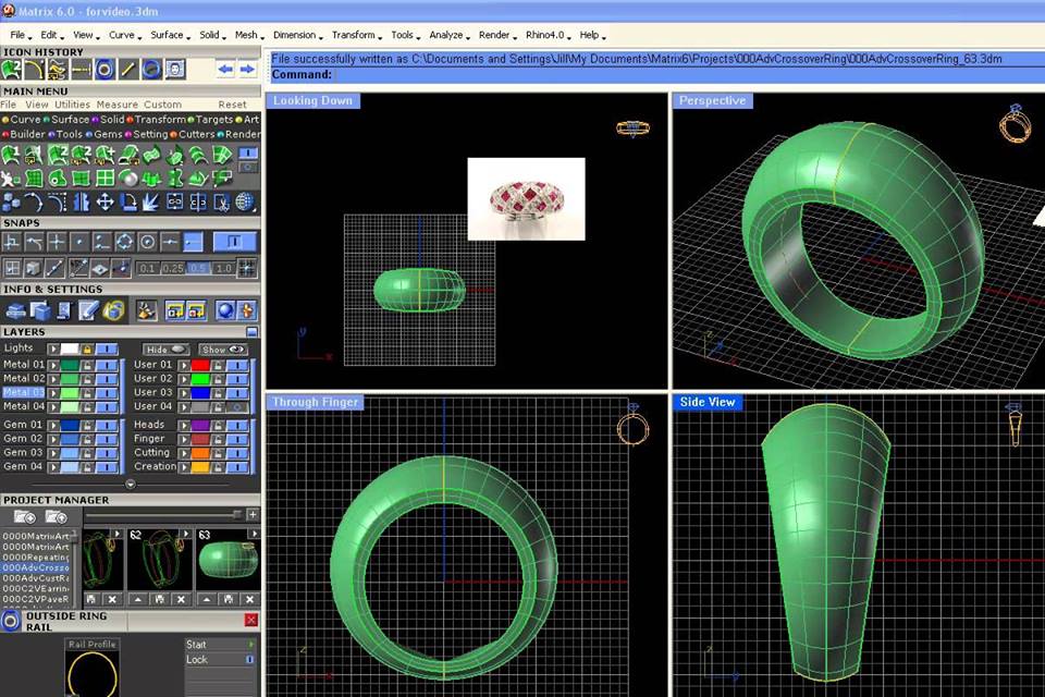 Tiêu Chuẩn File STL Cho Máy In Sáp Kim Hoàn