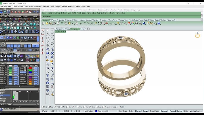 phần mềm Rhino_Matrix 9.