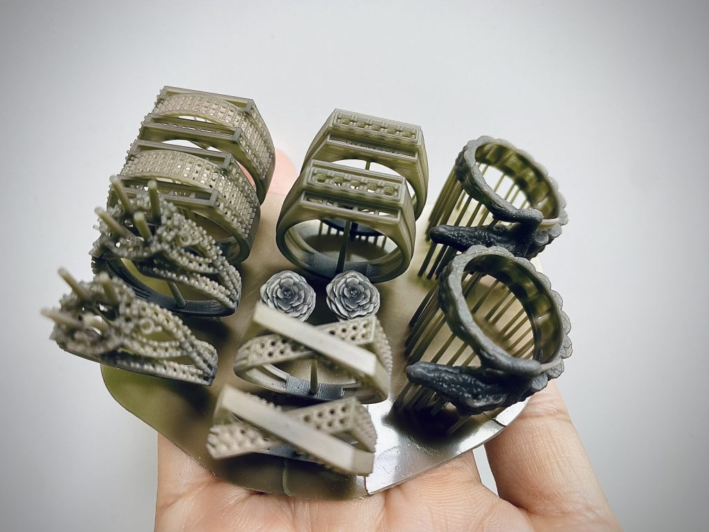 Tạo Sáp Thủ Công và In 3D Trang Sức