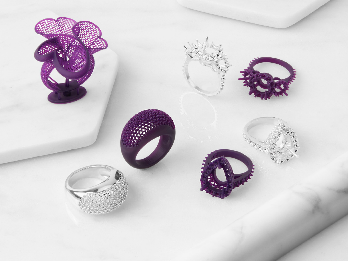 In 3d resin đúc trang sức kim hoàn