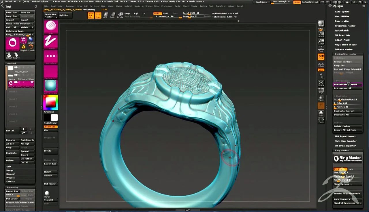 Khóa học thiết kế trang sức 3D