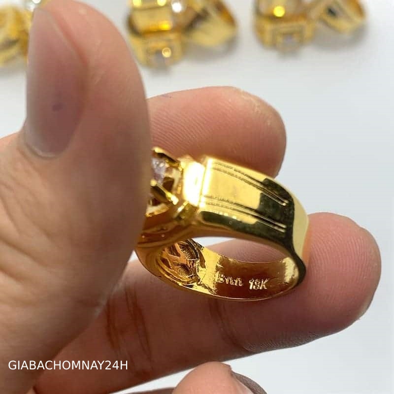 các ký hiệu trên nhẫn vàng